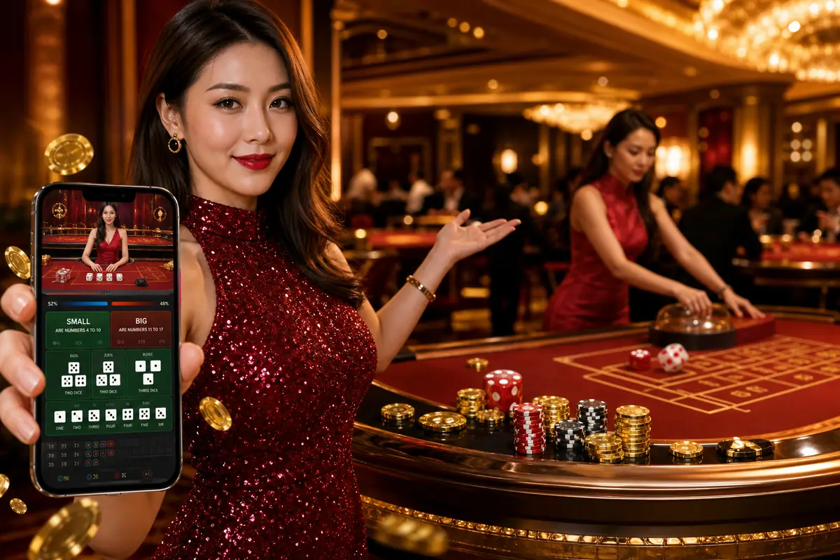 96vin Casino meja live dealer baccarat